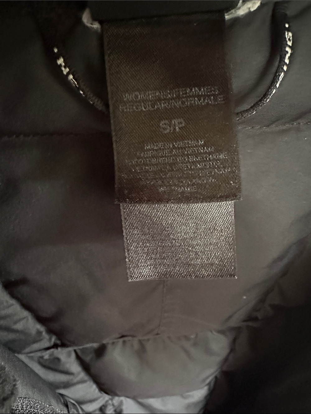 The North Face Womens Black Metropolis Parka Long Puffer Coat Retired 600 down S - Picture 12 of 12